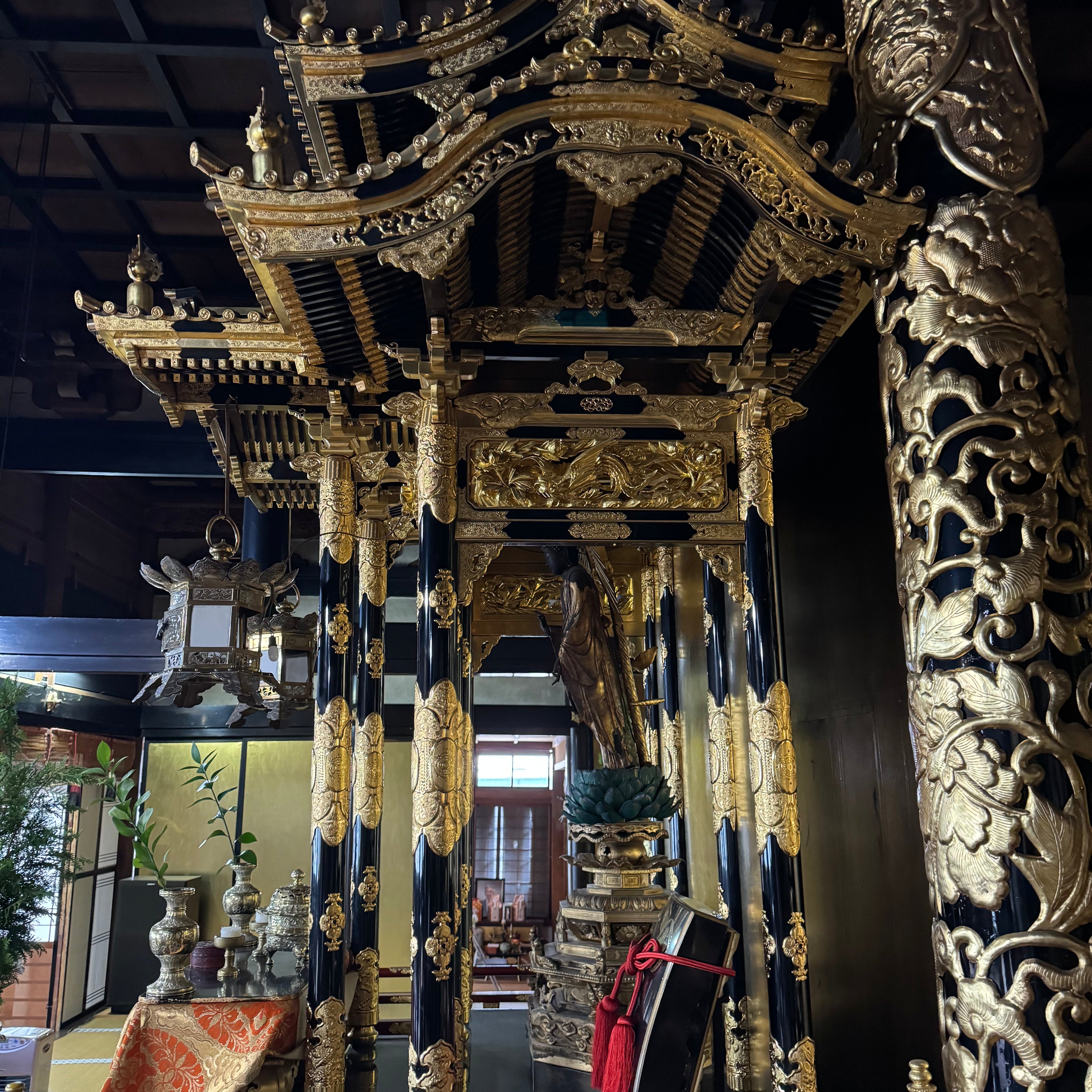 寺院の宮殿移動３　〜搬出〜