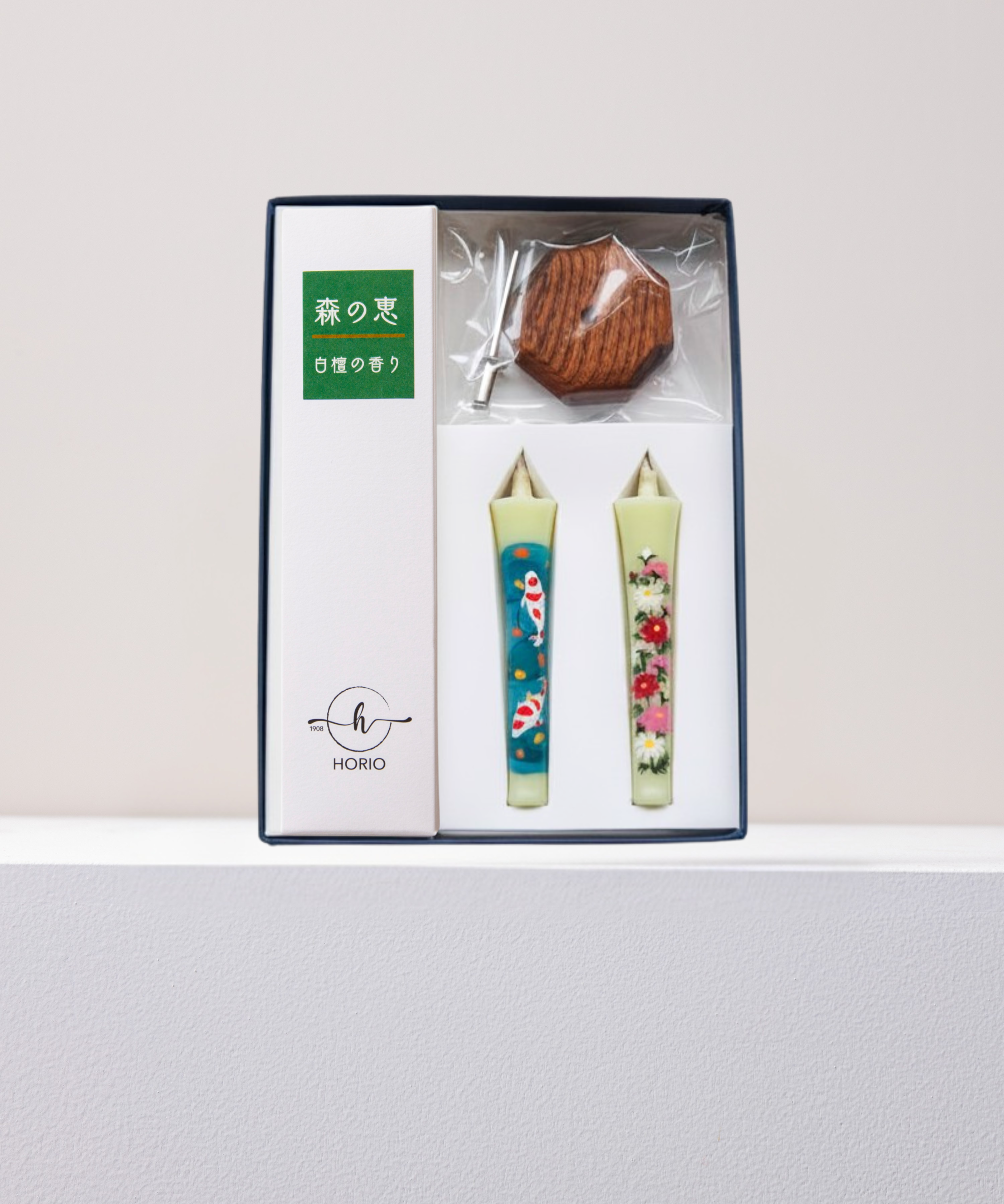 彩々灯＋オリジナル線香セット│進物/贈り物