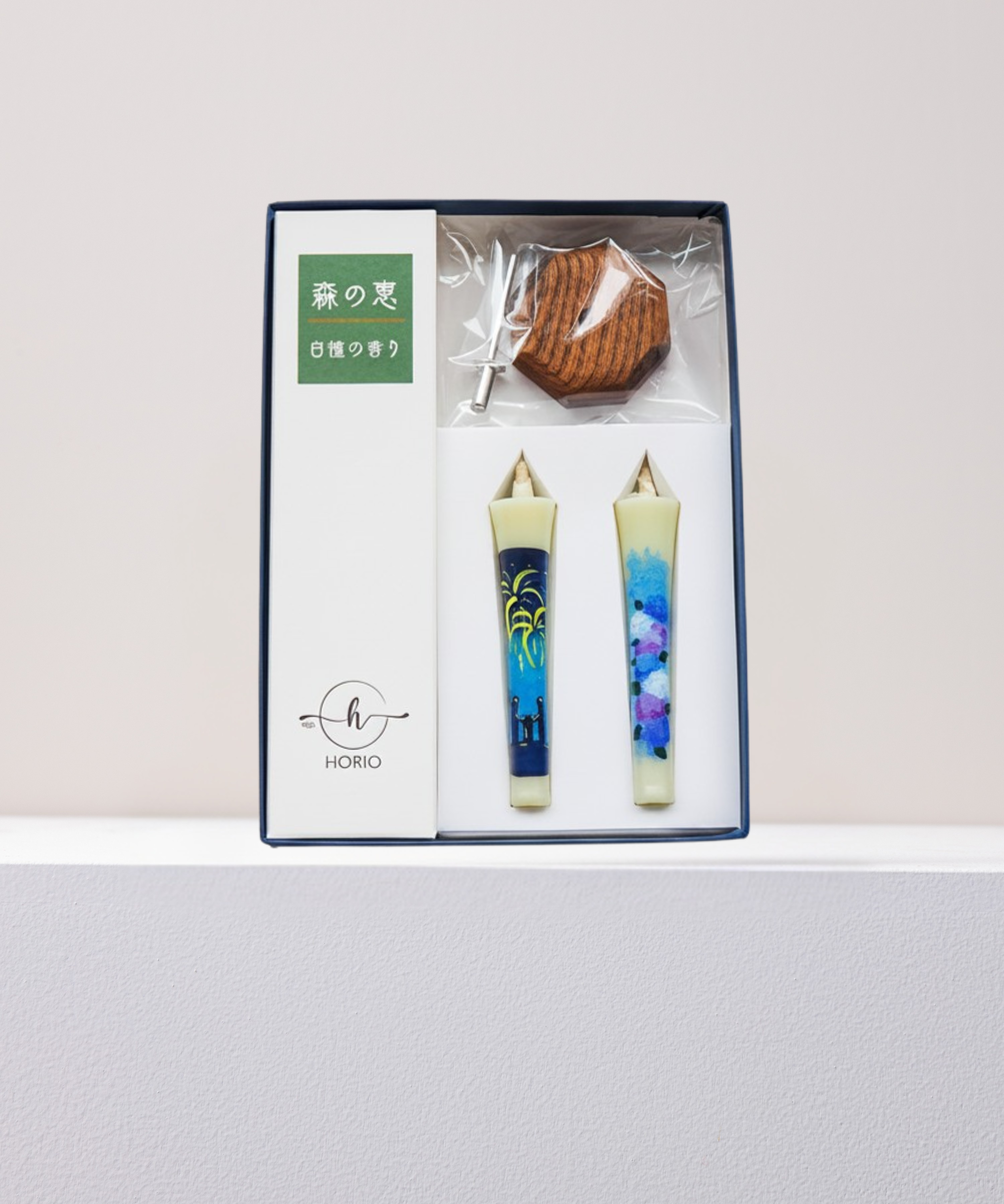 彩々灯＋オリジナル線香セット│進物/贈り物